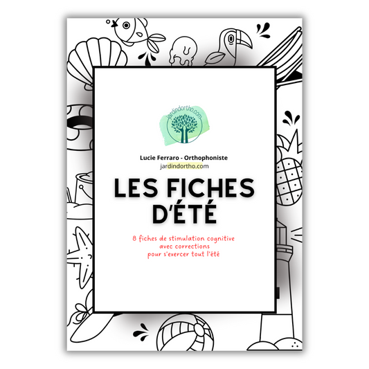 Les fiches d'été