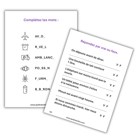 Cogito - Livrets d'activités