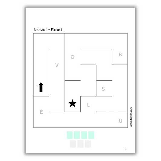 Maze - Les labyrinthes orthophoniques