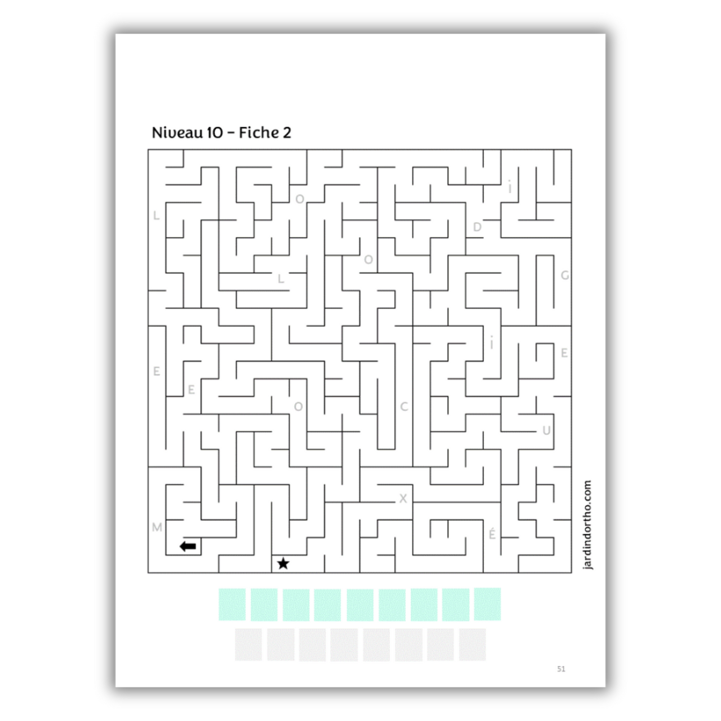 Maze - Les labyrinthes orthophoniques