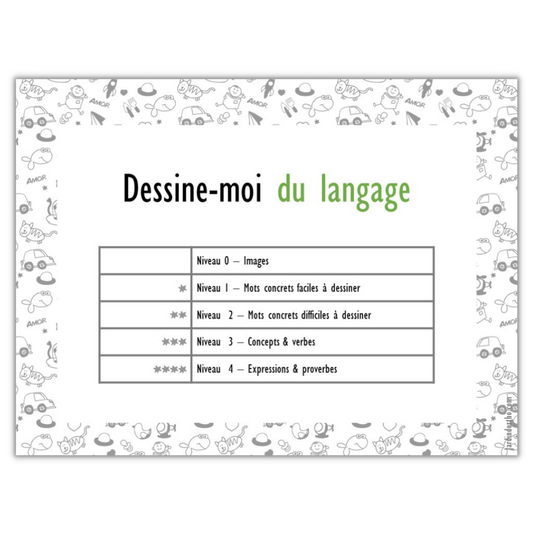 Dessine-moi du langage