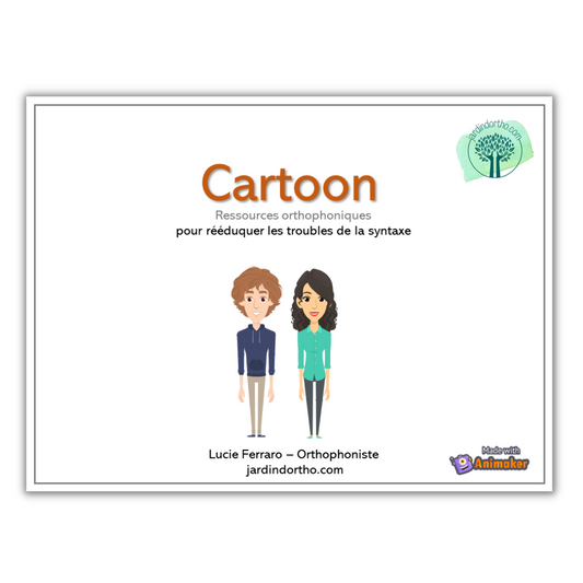 Cartoon - Ressources de rééducation des troubles syntaxiques