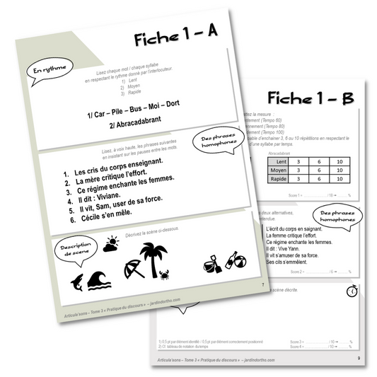 Articula'sons - Tome 3 - Pratique du discours