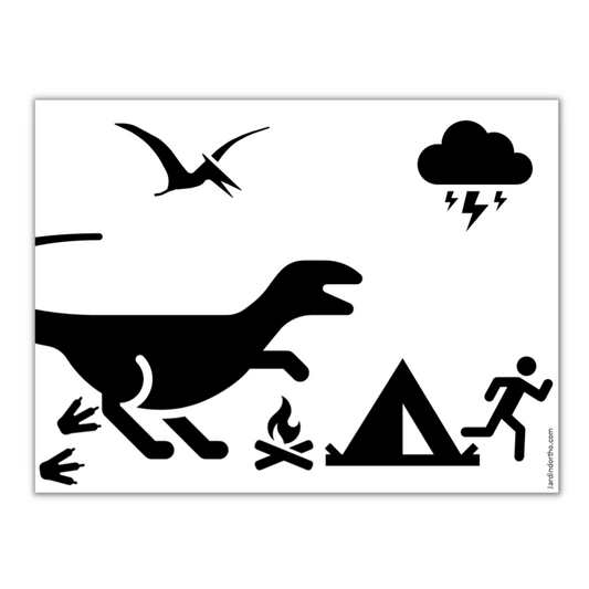 Scènes en noir et blanc