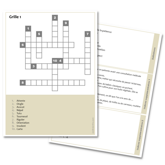 Mots, croisés au détour d'une idée - Volume 1 & 2