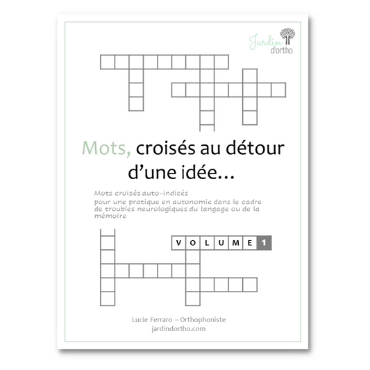 Mots, croisés au détour d'une idée - Volume 1