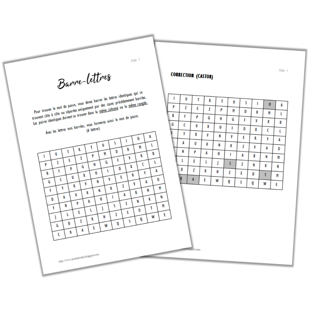 Barre-lettres
