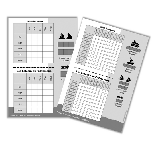 Batailles navales orthophoniques