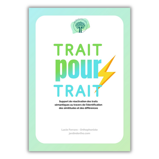 Trait pour trait