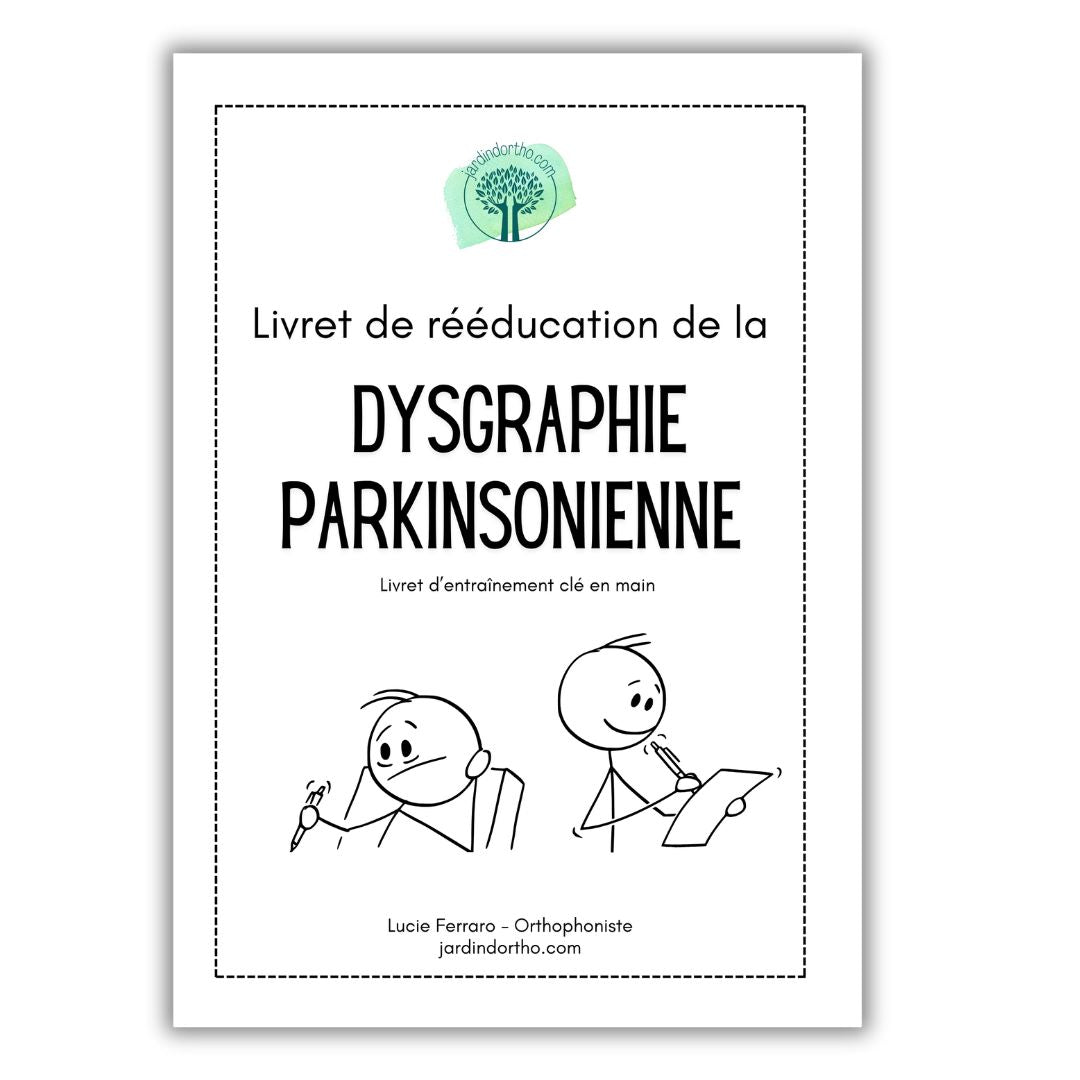 Boîte de Livret de rééducation de la dysgraphie parkinsonienne