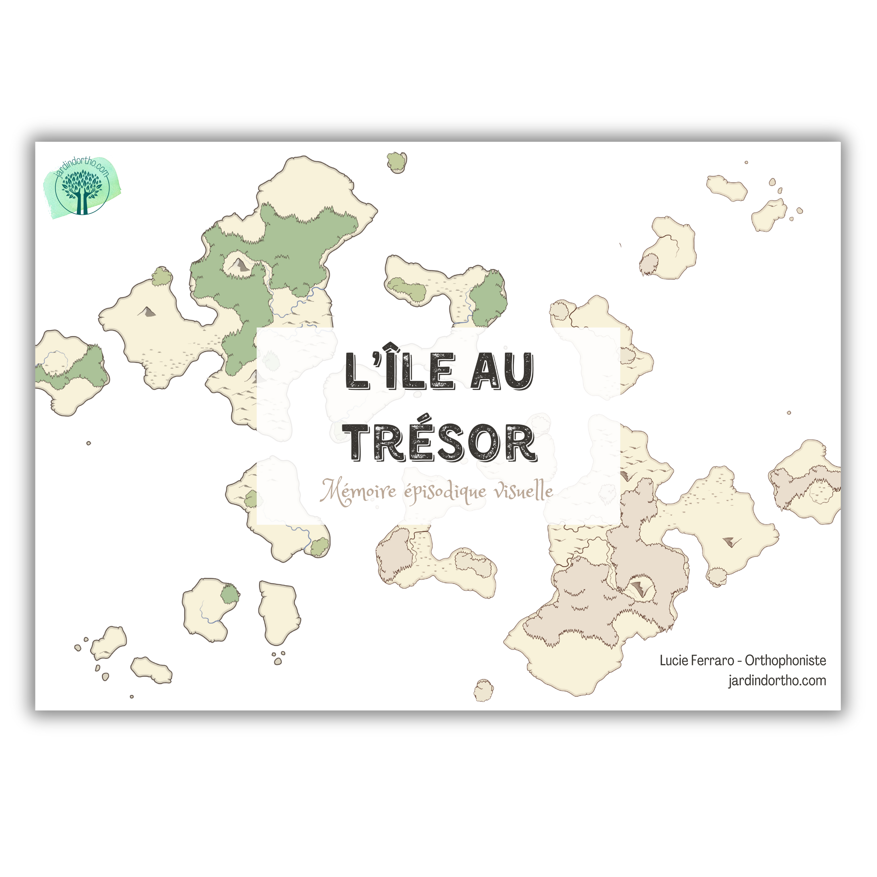 Boîte de L'île au trésor - Mémoire épisodique visuelle