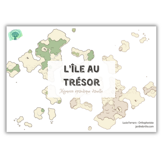 L'île au trésor - Mémoire épisodique visuelle