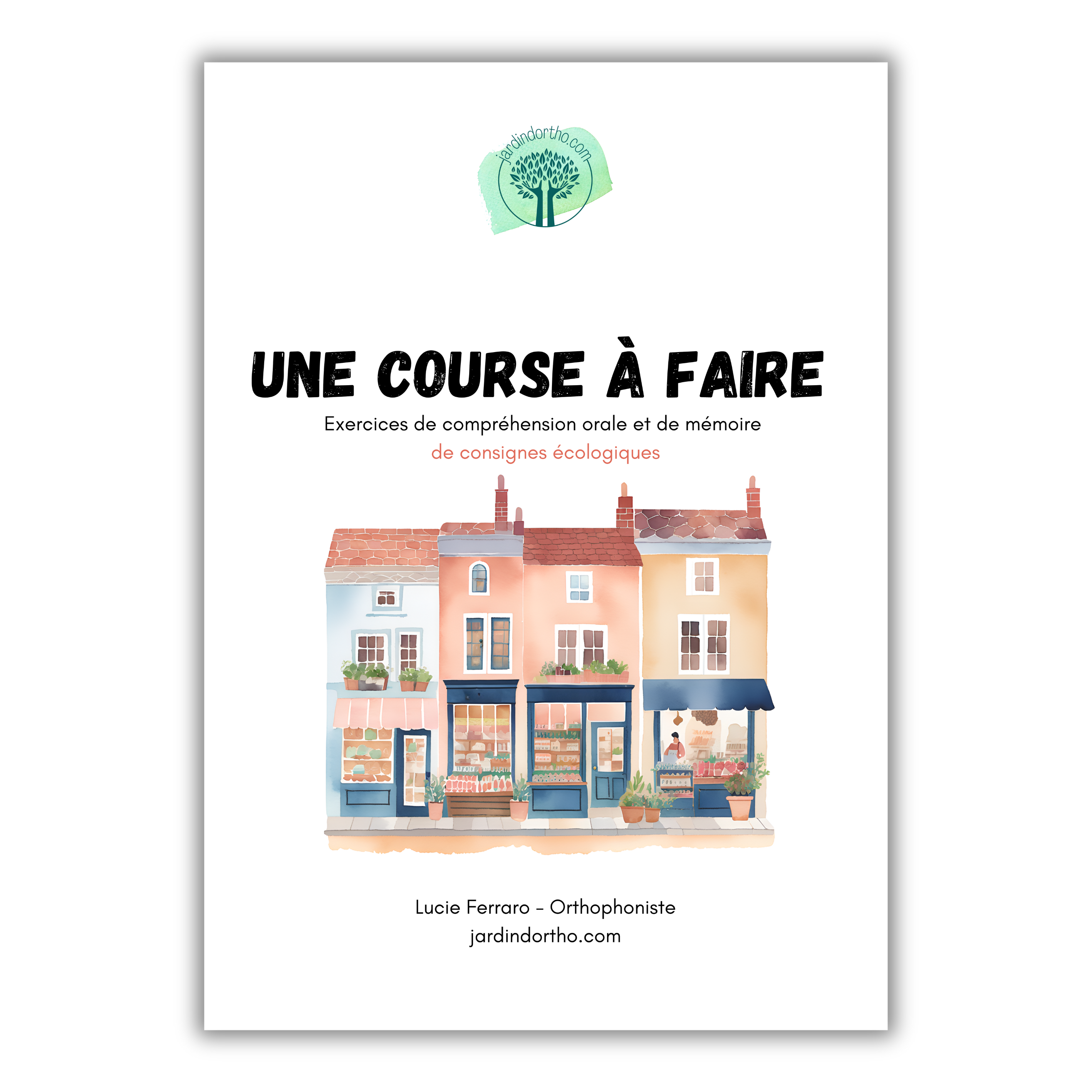Boîte de Une course à faire