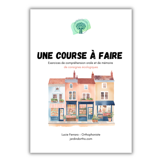 Une course à faire