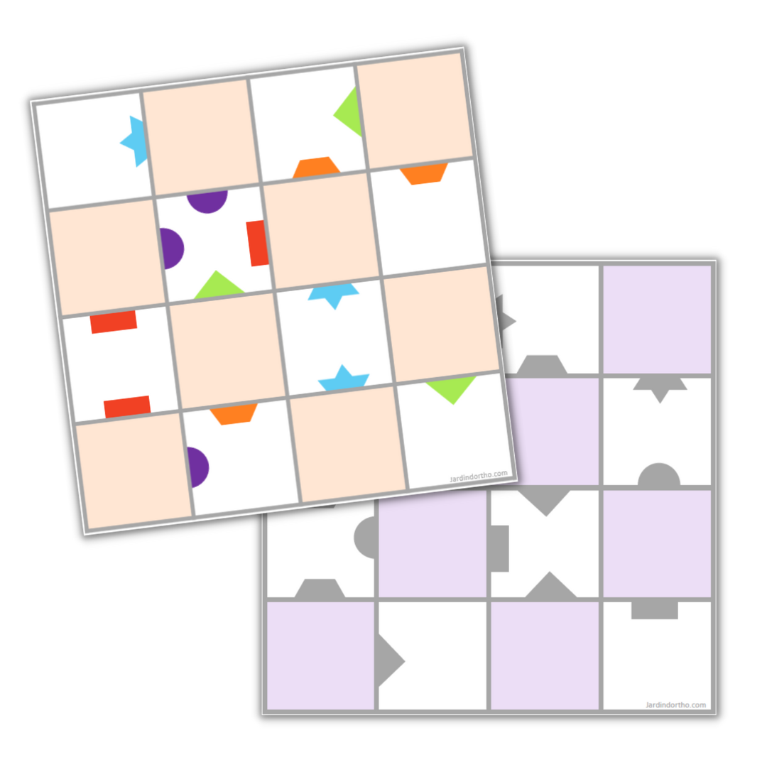 Boîte de Jeu formes et couleurs