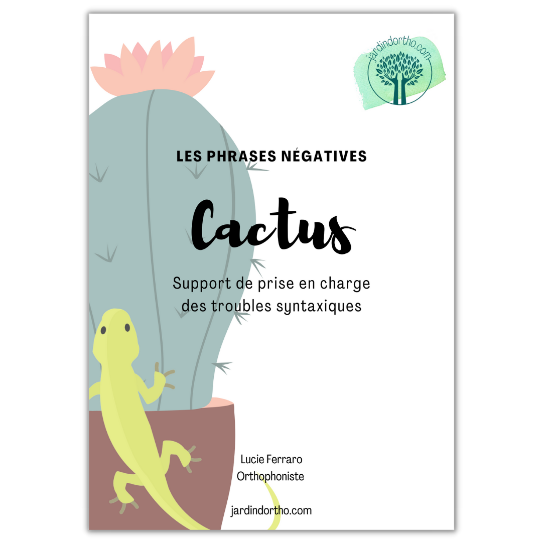 Boîte de CACTUS - Les phrases négatives