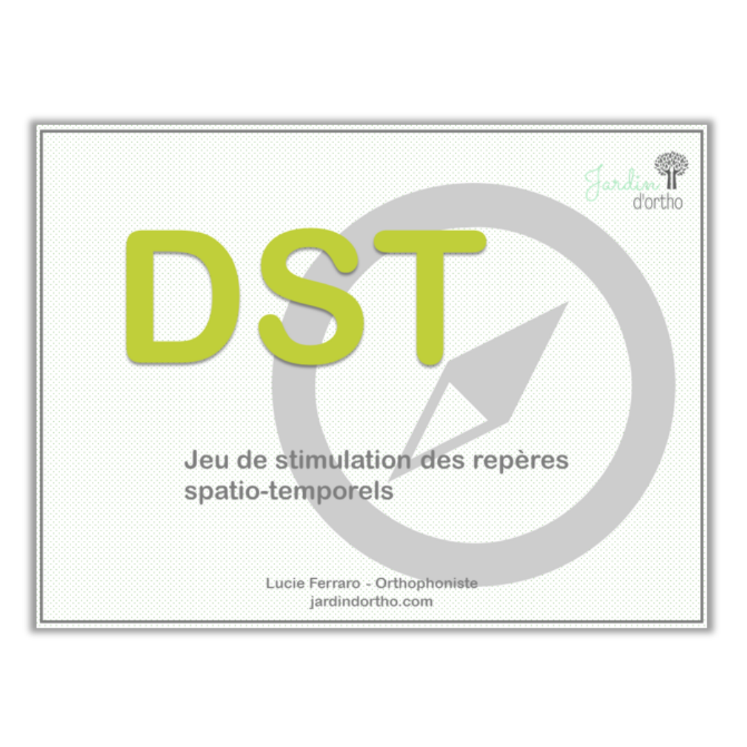 Boîte de DST - Jeu de stimulation des repères temporo-spatiaux